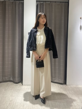 「CAPRICIEUX LE'MAGE（カプリシューレマージュ）のアイテム（ジャケット/アウター）」を使った、sayalemageさん（骨格ナチュラル・レディース・165cm）の秋コーディネート