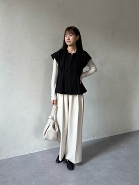 「CAPRICIEUX LE'MAGE（カプリシューレマージュ）のアイテム」を使った、sayalemageさん（骨格ナチュラル・レディース・165cm）の秋コーディネート