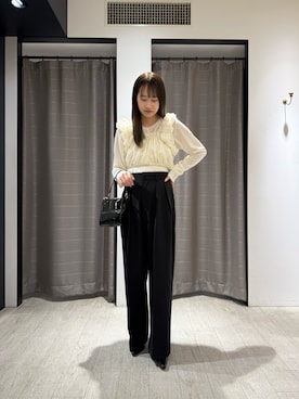 「CAPRICIEUX LE'MAGE（カプリシューレマージュ）のアイテム」を使った、sayalemageさん（骨格ナチュラル・レディース・165cm）の秋コーディネート