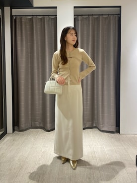 「CAPRICIEUX LE'MAGE（カプリシューレマージュ）のアイテム」を使った、sayalemageさん（骨格ナチュラル・レディース・165cm）の秋コーディネート