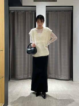 「CAPRICIEUX LE'MAGE（カプリシューレマージュ）のアイテム」を使った、sayalemageさん（骨格ナチュラル・レディース・165cm）の秋コーディネート