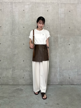 「CAPRICIEUX LE'MAGE（カプリシューレマージュ）のアイテム」を使った、sayalemageさん（骨格ナチュラル・レディース・165cm）の夏コーディネート