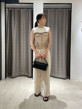 「CAPRICIEUX LE'MAGE（カプリシューレマージュ）のアイテム」を使った、sayalemageさん（骨格ナチュラル・レディース・165cm）の夏コーディネート