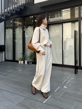 「CAPRICIEUX LE'MAGE（カプリシューレマージュ）のアイテム」を使った、sayalemageさん（骨格ナチュラル・レディース・165cm）の秋コーディネート