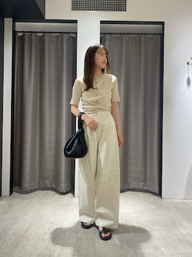 「CAPRICIEUX LE'MAGE（カプリシューレマージュ）のアイテム」を使った、sayalemageさん（骨格ナチュラル・レディース・165cm）の夏コーディネート
