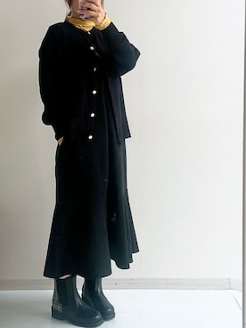 「nissen（ニッセン）のアイテム」を使った、はちまろさん（レディース・162cm）の秋コーディネート