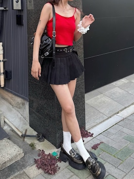 「アイテム（シューズ、その他）」を使った、ibuさん（レディース・164cm）の夏コーディネート