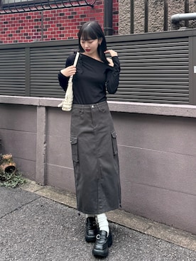 「Chick（チック）のアイテム」を使った、ibuさん（レディース・163cm）の秋コーディネート