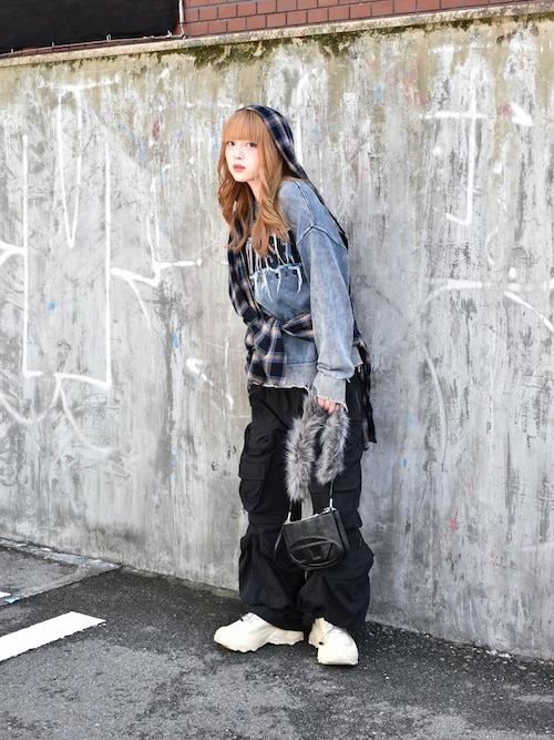 テリー DIESEL (ディーゼル) レザー ロゴ ローカットスニーカー S-Ukiyo