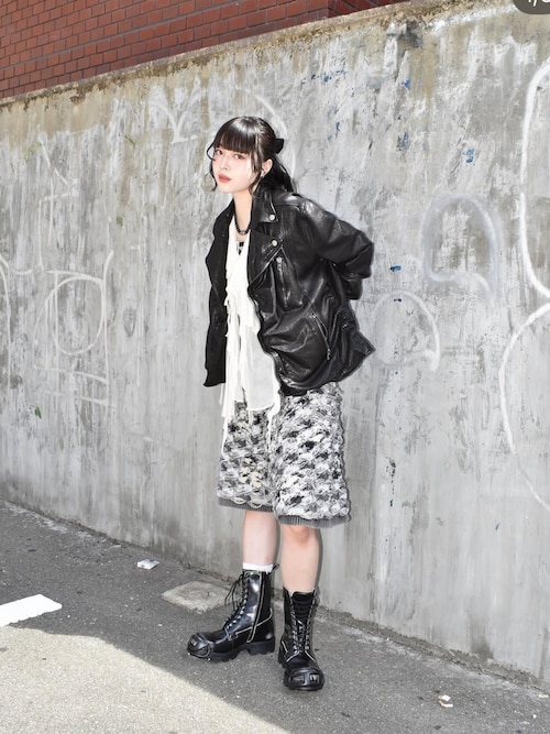 メンズ カウレザー ワークブーツ（ブーツ）｜DIESEL（ディーゼル