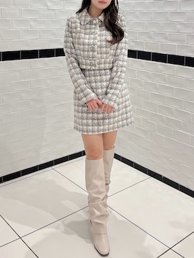 「ダズリン」｜「アイテム（ジャケット/アウター）」を使った、koharuさん（レディース・153cm）の秋コーディネート