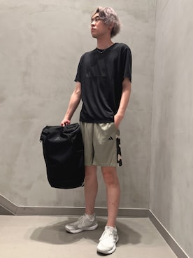 「ランニング」｜YKさん（メンズ・181cm）の夏コーディネート