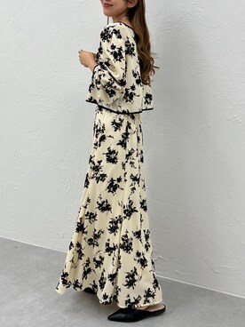 「soie by apres jour mignon（ソワバイアプレジュールミニョン）のアイテム」を使った、soie   さん（レディース・156cm）の秋コーディネート