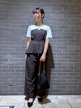 かもさん（レディース・163cm）の春コーディネート