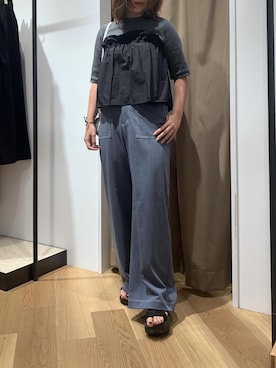 「ミニ財布」｜wataさん（レディース・158cm）の夏コーディネート