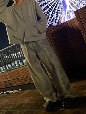 「アイテム（サンダル）」を使った、8408kouuさん（メンズ・181cm）の秋コーディネート