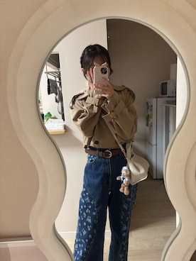 「NEUNA（ヌナ）のアイテム」を使った、୨୧⑅*.さん（レディース・163cm）の春コーディネート