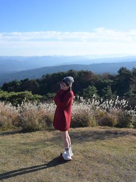 「JEANASIS（ジーナシス）のアイテム」を使った、୨୧⑅*.さん（レディース・163cm）の秋コーディネート