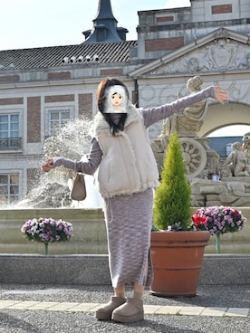 ୨୧⑅*.さん（レディース・163cm）の春コーディネート