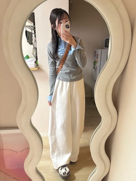 「NICE CLAUP（ナイスクラップ）のアイテム」を使った、୨୧⑅*.さん（レディース・163cm）の春コーディネート