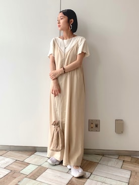 「NIKE(ナイキ)のアイテム(サンダル)」を使った、azusaさん(レディース・143cm)の夏コーディネート