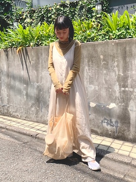 「NIKE(ナイキ)のアイテム(サンダル)」を使った、azusaさん(レディース・143cm)の夏コーディネート