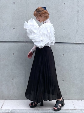 moeさん（レディース・158cm）の夏コーディネート