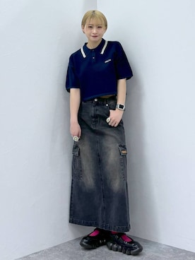 moeさん（レディース・158cm）の春コーディネート