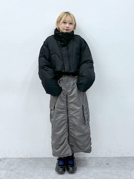 moeさん（レディース・158cm）の冬コーディネート