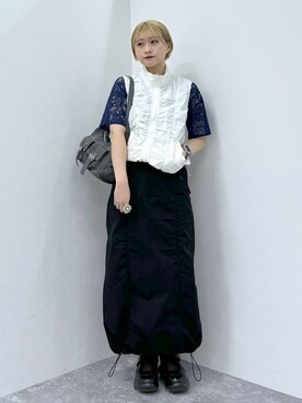 moeさん（レディース・158cm）の春コーディネート