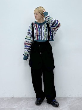 moeさん（レディース・158cm）の冬コーディネート