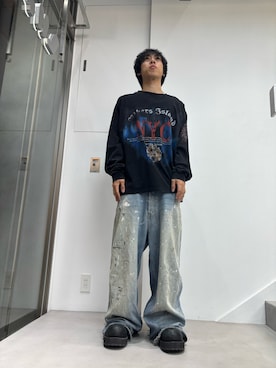 「Acne Studios（アクネストゥディオズ）のアイテム」を使った、takumi130606さん（メンズ・167cm）の春コーディネート