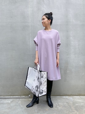 naoさん（レディース・159cm）の夏コーディネート