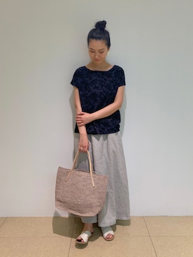 naoさん（レディース・159cm）の夏コーディネート