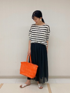 naoさん(レディース・159cm)の夏コーディネート