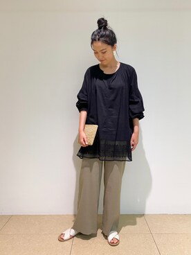 naoさん(レディース・159cm)の夏コーディネート