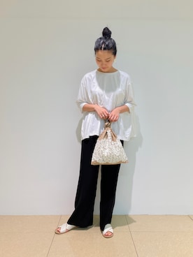 naoさん（レディース・159cm）の夏コーディネート