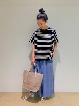 naoさん(レディース・159cm)の夏コーディネート