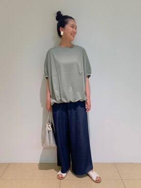 naoさん（レディース・159cm）の夏コーディネート