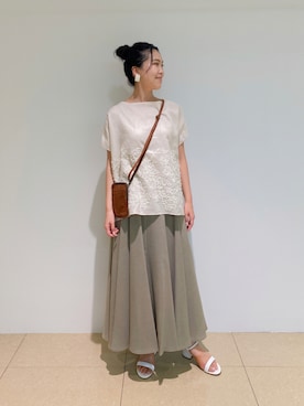 naoさん(レディース・159cm)の夏コーディネート