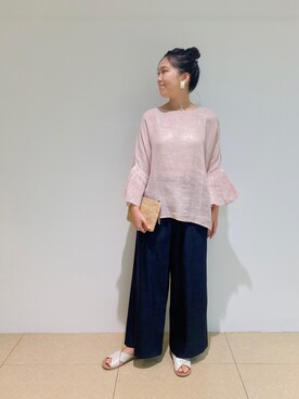 naoさん（レディース・159cm）の夏コーディネート