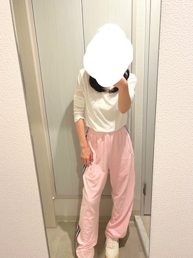 「アイテム（スウェットパンツ）」を使った、さんどさん（レディース・150cm）の秋コーディネート