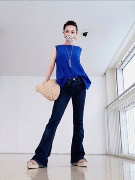 naturalcolorさん（レディース・151cm）の夏コーディネート