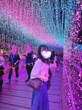 「アイテム（ボストンバッグ）」を使った、シシ🌼さん（レディース・153cm）の秋コーディネート