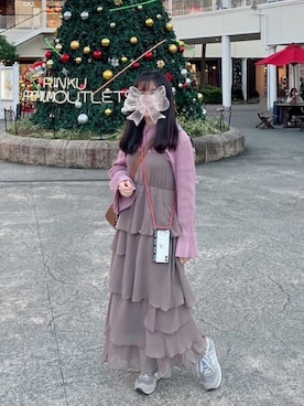 シシ🌼さん（レディース・153cm）の冬コーディネート