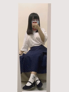 「アイテム（レッグウェア）」を使った、シシ🌼さん（レディース・153cm）の夏コーディネート