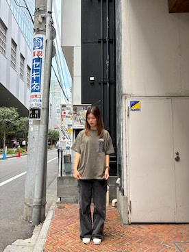 「バッグロゴ」｜sichaaaanさん（レディース・162cm）の夏コーディネート