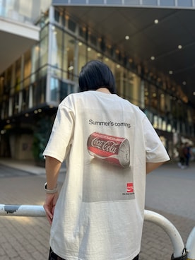 「コカコーラ」｜sichaaaanさん（レディース・161cm）の春コーディネート