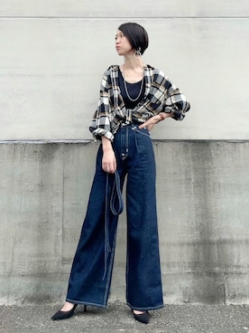 よしださん（レディース・169cm）の秋コーディネート