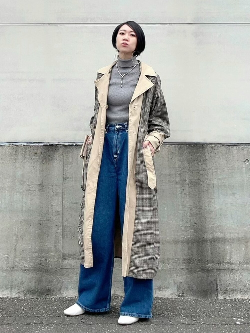 Ameri（アメリ）の「REVERSIBLE TRENCH COAT（トレンチコート）」 - WEAR